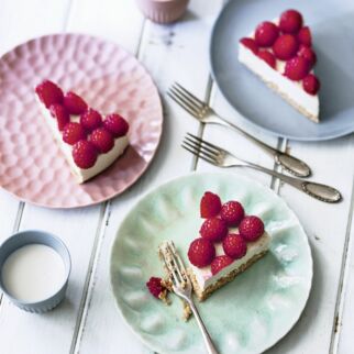 Himbeer-Cheesecake Himbeer-Cheesecake