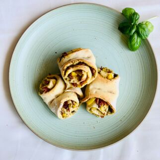 Herzhafte-Pestoschnecken Herzhafte-Pestoschnecken