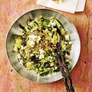 Grüner Couscous-Gemüse-Salat Grüner Couscous-Gemüse-Salat