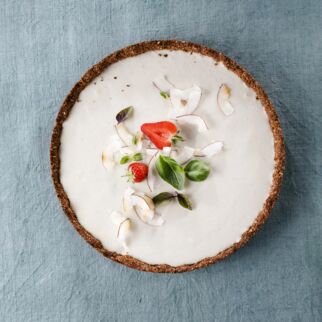 Weiße Schokoladentarte Weiße Schokoladentarte