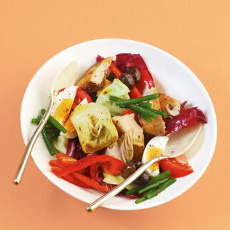 Nizzasalat mit Makrele Nizzasalat mit Makrele