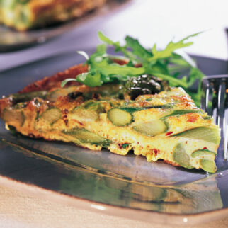 Spargelfrittata