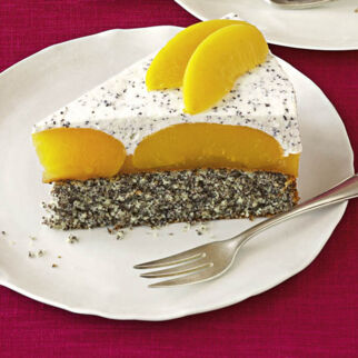 Pfirsich-Mohntorte Pfirsich-Mohntorte