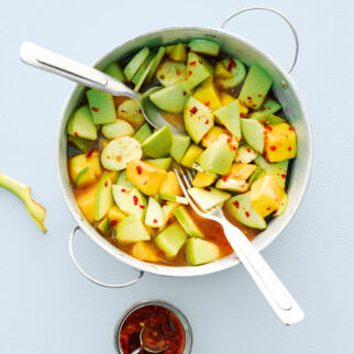Chili-Obstsalat