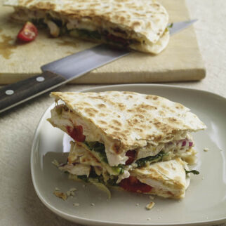 Hähnchen-Quesadillas Hähnchen-Quesadillas