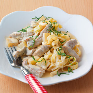 Kohlrabinudeln Kohlrabinudeln