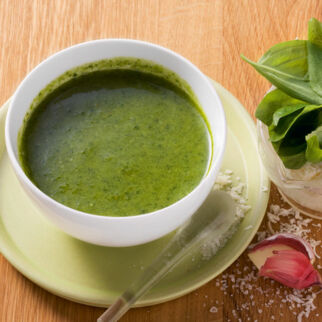 Pesto mit Pecorino Pesto mit Pecorino