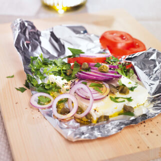 Feta in der Folie Feta in der Folie