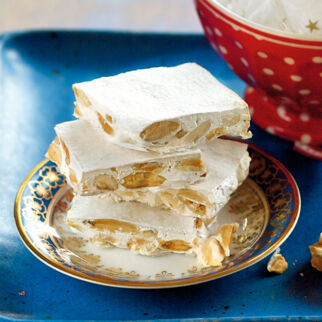 Turron – weißer Nugat Turron – weißer Nugat