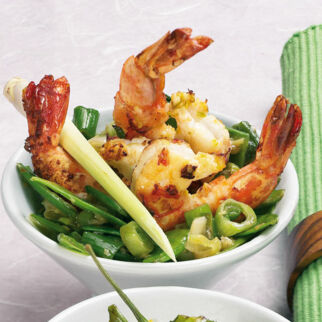 Garnelen in Zitronensauce Garnelen in Zitronensauce