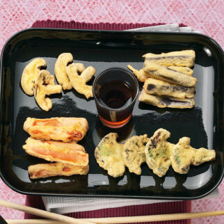 Gemüse-Tempura Gemüse-Tempura