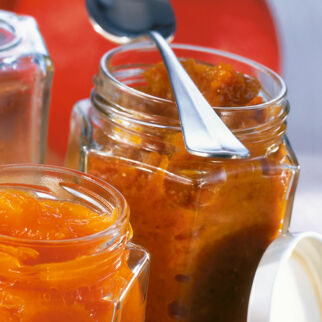 Kürbis-Tomaten-Chutney Kürbis-Tomaten-Chutney