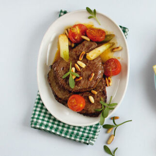 Minutensteaks italienisch Minutensteaks italienisch