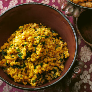 Linsen mit Spinat Linsen mit Spinat