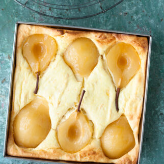 Birnen-Käsekuchen Birnen-Käsekuchen