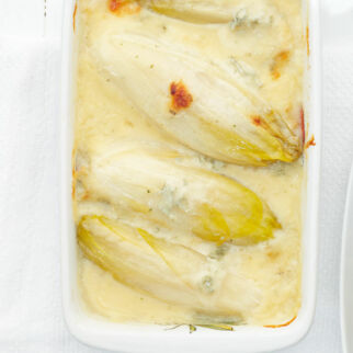 Gratinierter Gorgonzola-Chicorée Gratinierter Gorgonzola-Chicorée