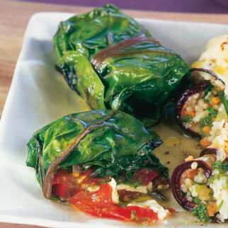 Mangold-Schafkäse-Päckchen Mangold-Schafkäse-Päckchen