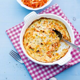 Möhren-Quark-Auflauf Möhren-Quark-Auflauf