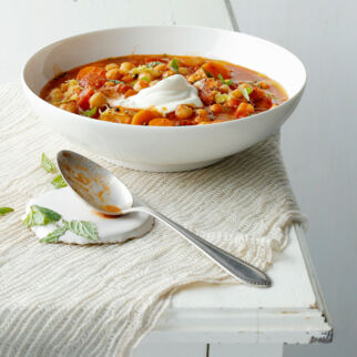Kichererbsen-Tomaten-Suppe Kichererbsen-Tomaten-Suppe