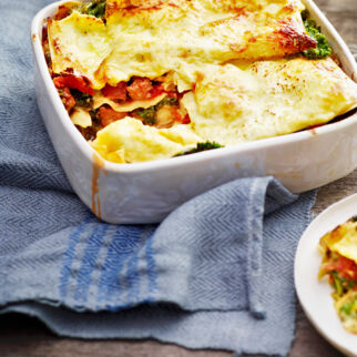 Grünkohl-Lasagne mit Salsicce Grünkohl-Lasagne mit Salsicce