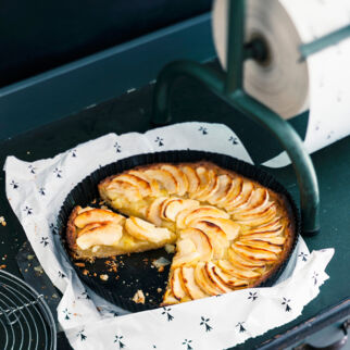 Tarte aux pommes - Apfeltarte Tarte aux pommes - Apfeltarte