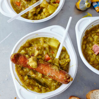 Cremige Erbsensuppe Cremige Erbsensuppe