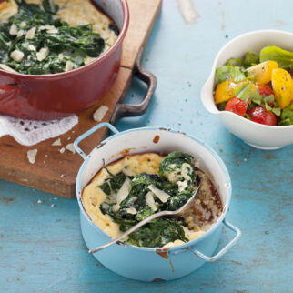 Ricotta-Spinat-Auflauf Ricotta-Spinat-Auflauf