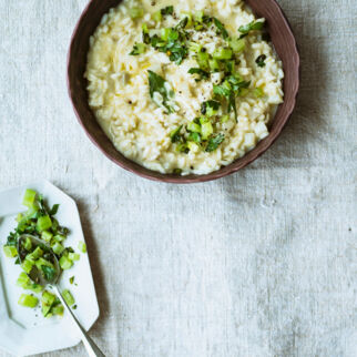 Topinambur-Risotto Topinambur-Risotto