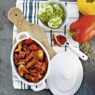 Seitan-Paprika-Gulasch Seitan-Paprika-Gulasch