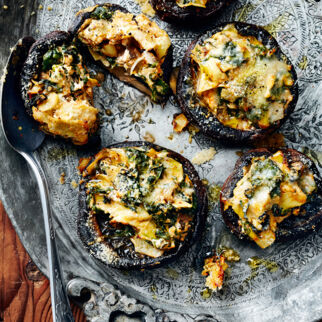 Gefüllte Portobello-Pilze Gefüllte Portobello-Pilze