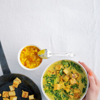 Palak Tofu Palak Tofu