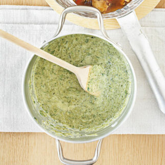 Zucchini-Lauch-Sauce Zucchini-Lauch-Sauce