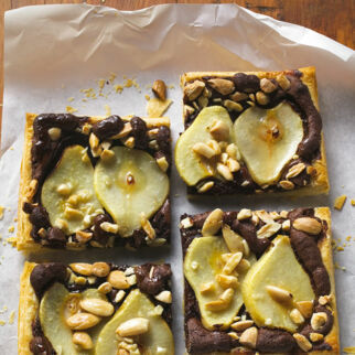 Schoko-Birnen-Tarte Schoko-Birnen-Tarte