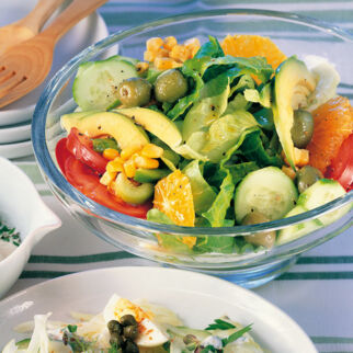 Bunter kanarischer Salat Bunter kanarischer Salat