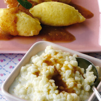 Milchreis mit Galgant-Honig Milchreis mit Galgant-Honig