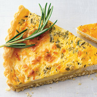 Ziegenkäsetarte