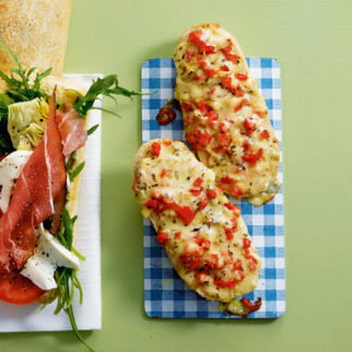 Paprika-Käse-Brötchen