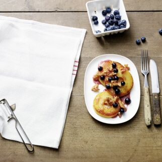 Gebratene Apfelringe Gebratene Apfelringe