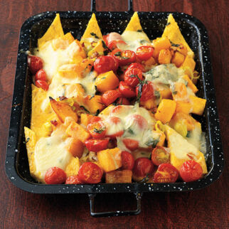 Polenta-Kürbis-Gratin Polenta-Kürbis-Gratin