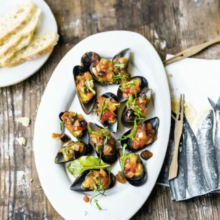 Mejillones a la marinera Mejillones a la marinera