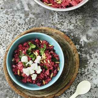 Rote-Bete-Couscous