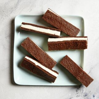 Creme-Schoko-Schnitten Creme-Schoko-Schnitten