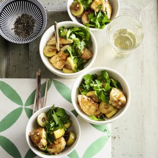 Zitronen-Knoblauch-Hähnchen Zitronen-Knoblauch-Hähnchen