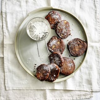 Schoko-Bananen-Blini