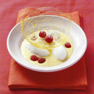 Schnee-Eier mit Vanillesauce Schnee-Eier mit Vanillesauce