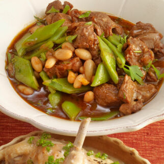 Lamm mit Bohnen Lamm mit Bohnen