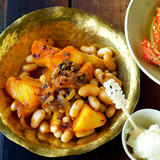 Bohnen-Kartoffel-Curry