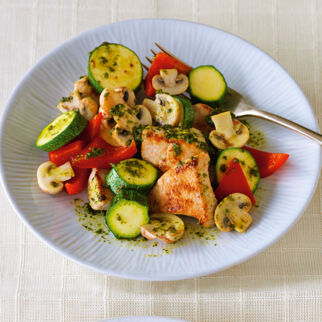 Buntes Putengeschnetzeltes Buntes Putengeschnetzeltes