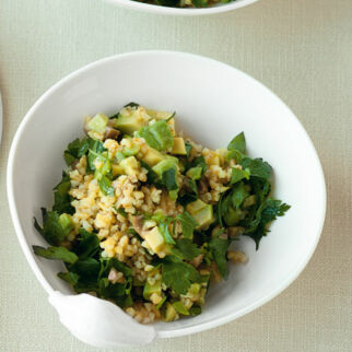 Petersilien-Avocado-Bulgur