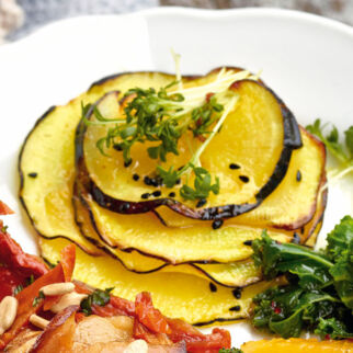 Asiatisch gewürzter Winterrettich Asiatisch gewürzter Winterrettich